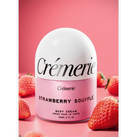 NEW Crémerie Strawberry Soufflé Body Cream 6oz - Picture 1 of 2
